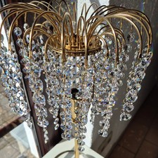 Palme Kristall Wasserfall