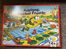 Achtung Frecher Frosch Kinderspiel, Brettspiel, Guter Zustand