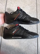 Y2K Adidas Porsche Design 917 Schwarz Vintage 2013 Leder Schuhe