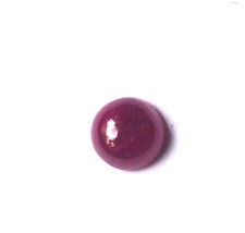 Rubin rund cabochon - rubin,