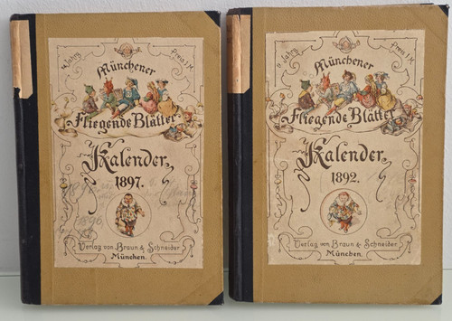 Kalender 1892 und 1897 - 2, st.