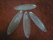 3x Glasschalen  Deko  3x 46x12