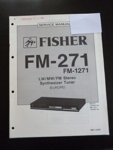 Original service manual - original,