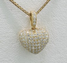 Diamant anhänger herz weiße - diamant-anhänger,