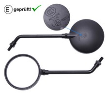 1 Paar Rund Motorrad Spiegel