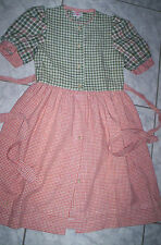 "Trachten" Karo-Kleid  von "Ilsar-Trachten"-Mode, neu Gr.140