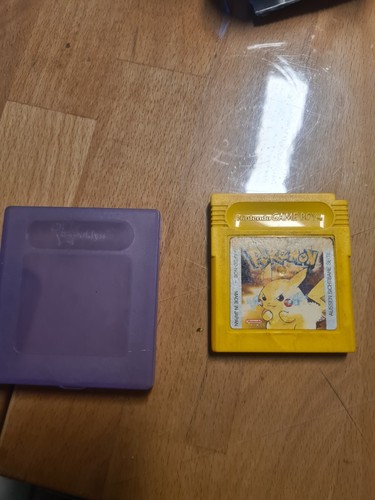 Pokémon gelbe edition gameboy - edition,