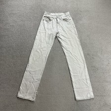 LEVIS Jeans 501 Herren Vintage Hose W30 L34 501-0657 Regular Straight 28202 Weiß