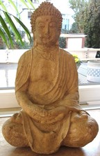 Budda figur zementguss - figur,