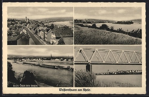 Weissenthurm rhein - ak,