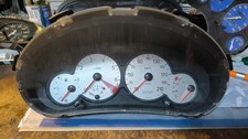 1302 Tacho Kombiinstrument Peugeot 206  Bj.02 Jaeger 9645847380 1 Stecker