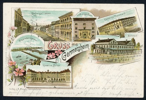Germersheim kaserne zoller - ak,