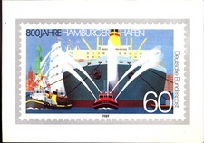 Bund faltkarte 1989 800 - faltkarte,