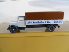 LKW mit Plane "Gebr. Sendenhofer & Co" Fahrzeug 1:160 Wiking Spur N 419