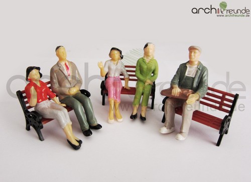 Modell figuren sitzende - 8, x