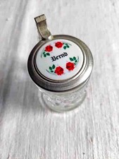 Schnapskrug Zinndeckel "Bernd"