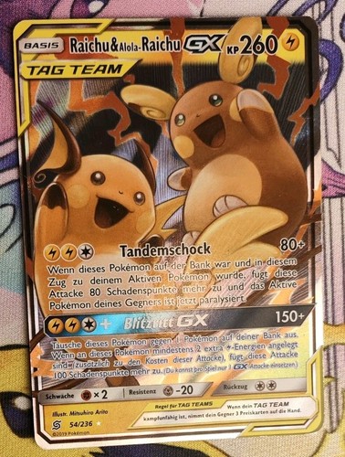 Raichu alola 236 - alola-raichu, gx