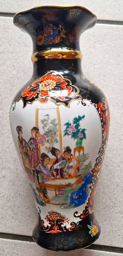 Handbemalte vase aus - handbemalte,