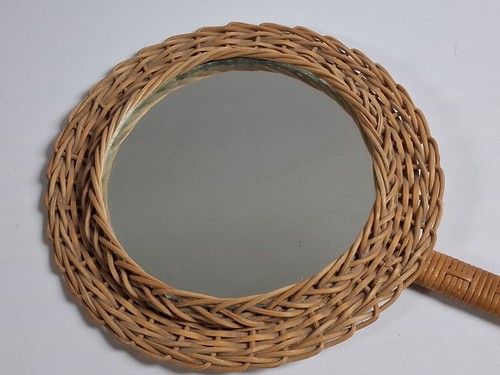 Vintage handspiegel mit - vintage,