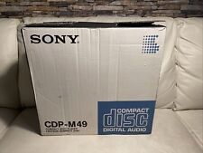 SONY CDP-M49 CD-Player NEU in OVP NEW, 2 JAHRE GARANTIE