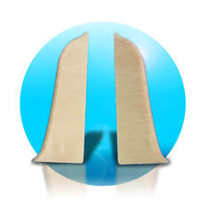 Repac 2 Endklappen für Sockelleisten SL60 DuoClip buche hell 1links 1rechts #685