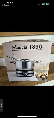 Mauviel 1830 fondue set - mauviel,