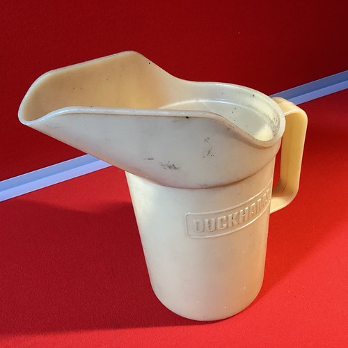 Vintage kunststoff duckhams - vintage,