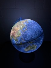 Alldoro 68640 3D Lexi Globus 2.0 - Ø 32 cm, LED-Leuchtglobus kabellos, mit App