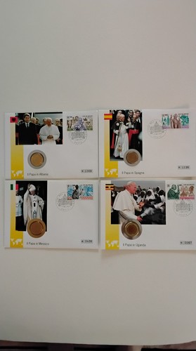 Vatikan numisbriefe set tlg - vatikan, numisbriefe-set