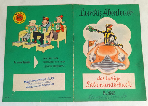 Lurchis abenteuer salamander - lurchis,