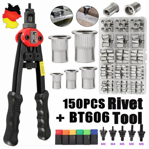 150 tlg einnietmutter - 150-tlg,