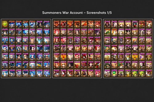 Summoners war account 246x - summoners, |