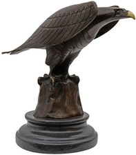 Bronzeskulptur Adler Bronze