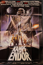 Filmplakat : Kampf um Endor ( George Lucas , Wilford Brimley ) DINA0