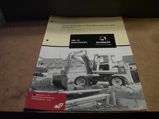 SCHAEFF HML 22 MOBILBAGGER  6 SEITEN PROSPEKT/BROSCHÜRE
