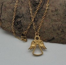 Halskette Edelstahl Gold