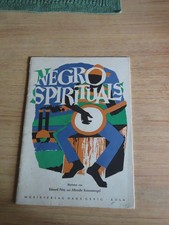 Negro-Spirituals. Klavier