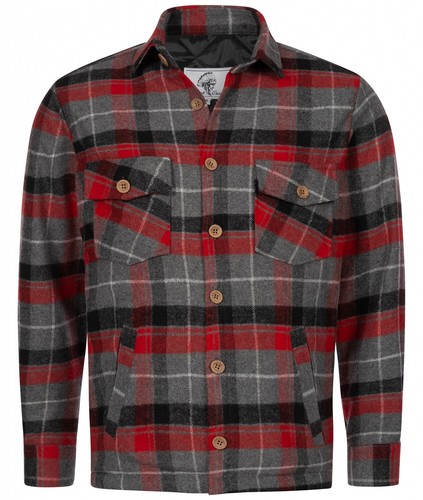 Rock creek herren flanelljacke - rock,
