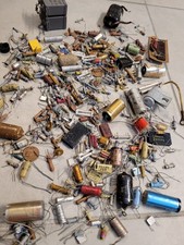Konvolut Vintage Kondensatoren - Restauration Röhrenradio Radiowerkstatt