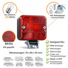 Nebelschlussleuchte Anhänger