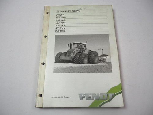 Fendt 922 924 927 930 - , 936