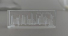 New York City Mini 3D Glas
