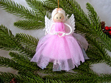 1 Stück Engel mit Tüllkleid