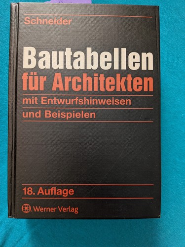 Bautabellen für architekten - bautabellen,