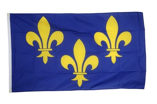 Fahne frankreich ile france - ile,