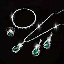 Kristall Halskette Set