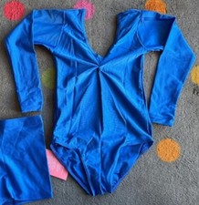 Royalblaues Lycra gerafftes