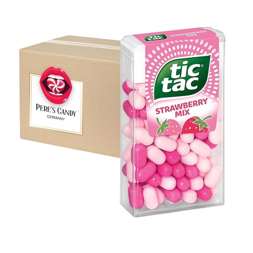 Tic tac strawberry mix pack - tic,