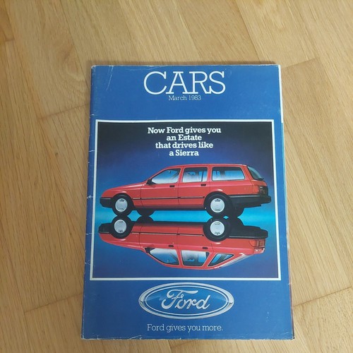 Rar ford autos prospekt - autos, uk