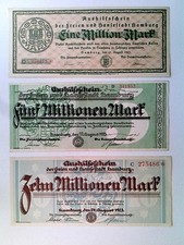 Banknoten, Notgeld, Freie und